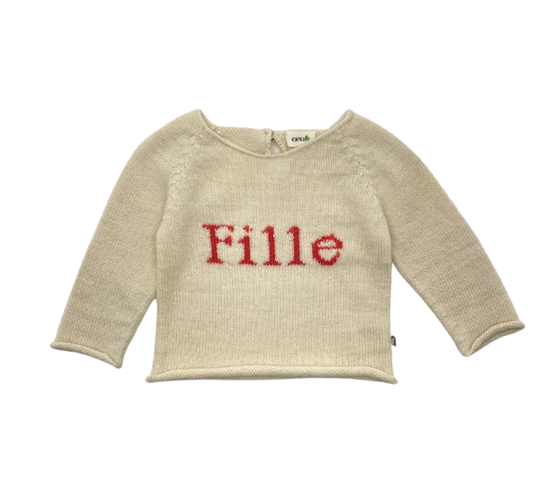 OEUF NYC - Pull "fille" - 12 mois