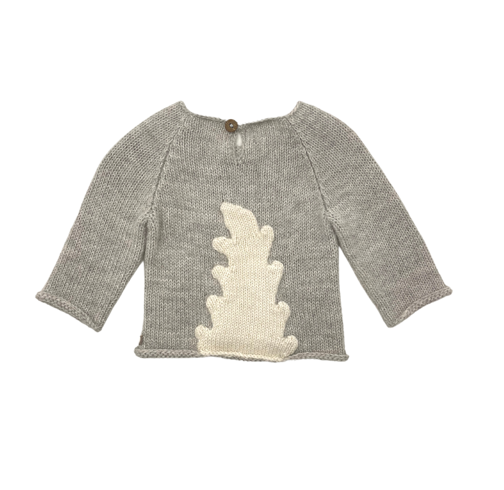OEUF NYC - Pull gris - 6 mois