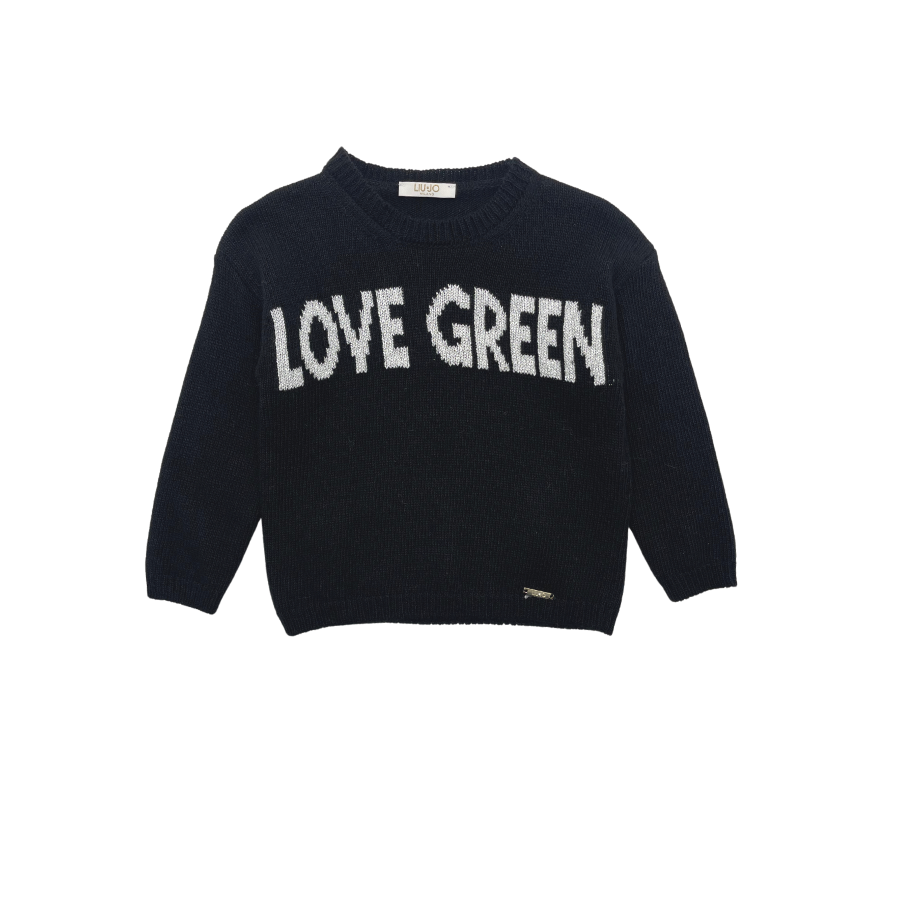 LIU.JO - "love green" jumper - 18 months