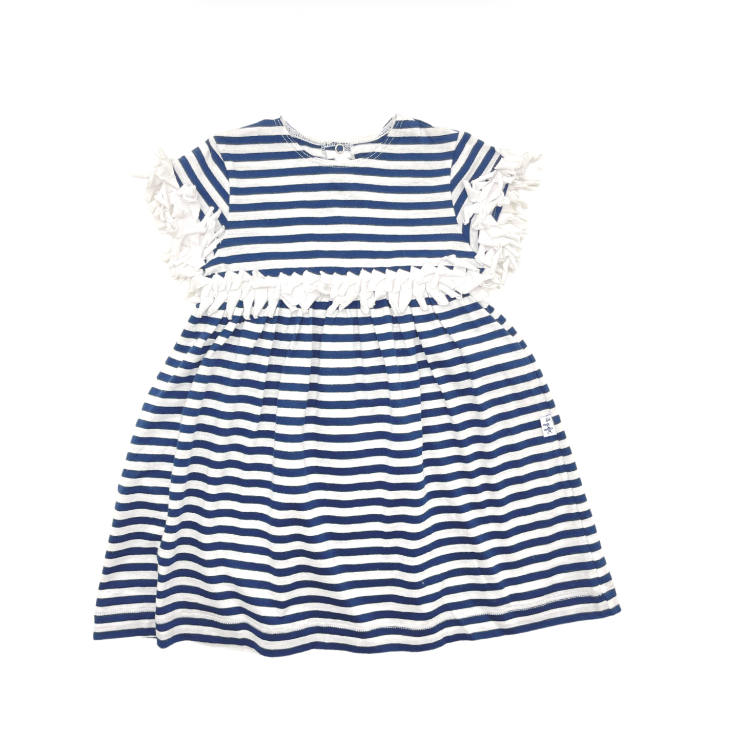 IL GUFO - Striped dress - 1 year old