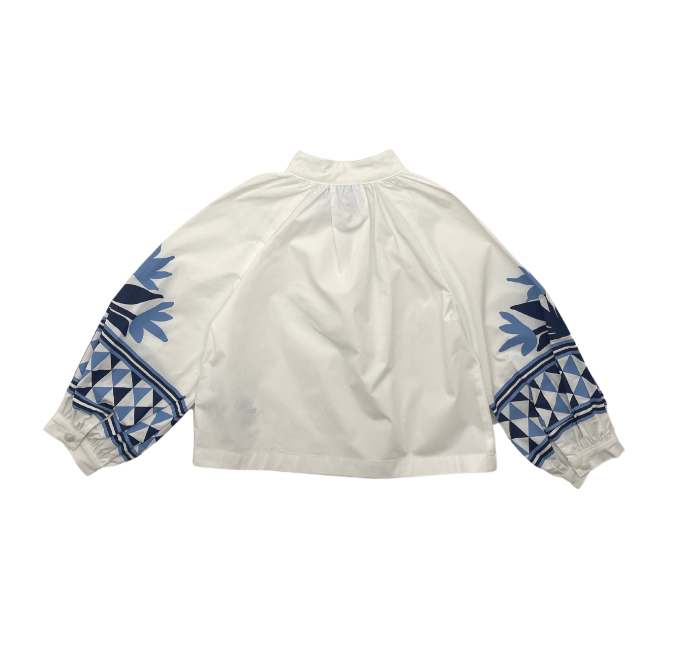 STELLA JEAN - Blouse with patterned sleeves - 2 years old