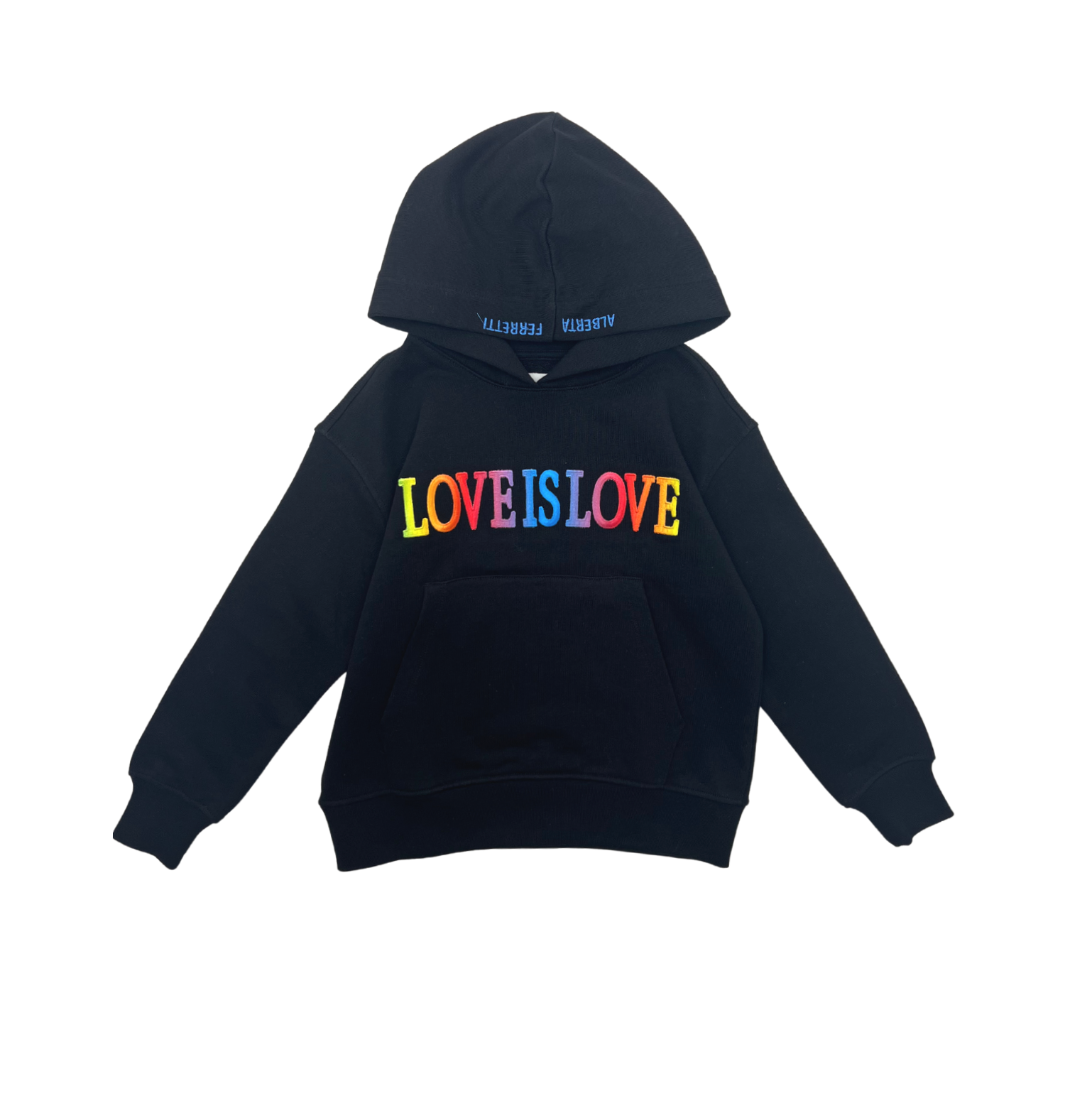 ALBERTA FERRETTI - Love is Love sweatshirt - 4 years old