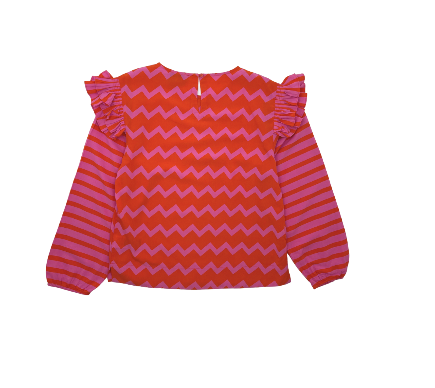 STELLA MCCARTNEY - Red &amp; pink blouse - 10 years old
