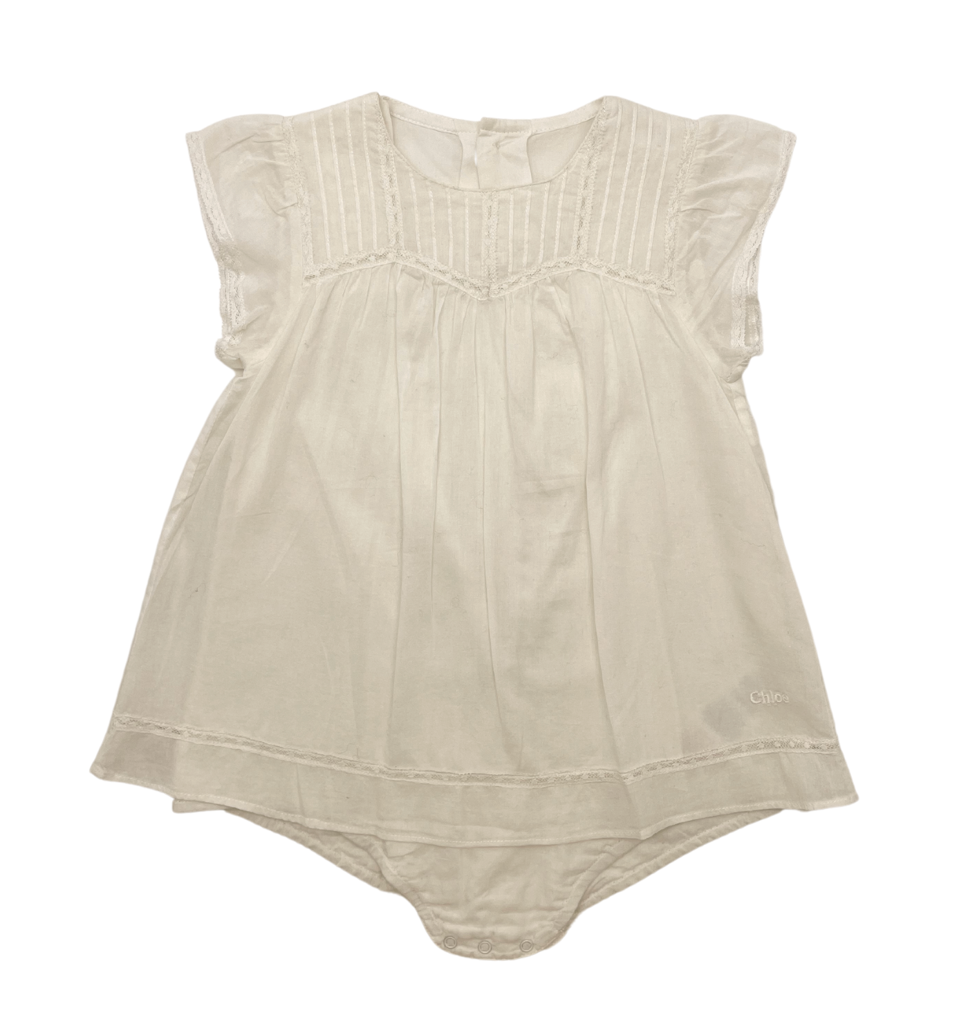 CHLOÉ - White dress - 1 year old