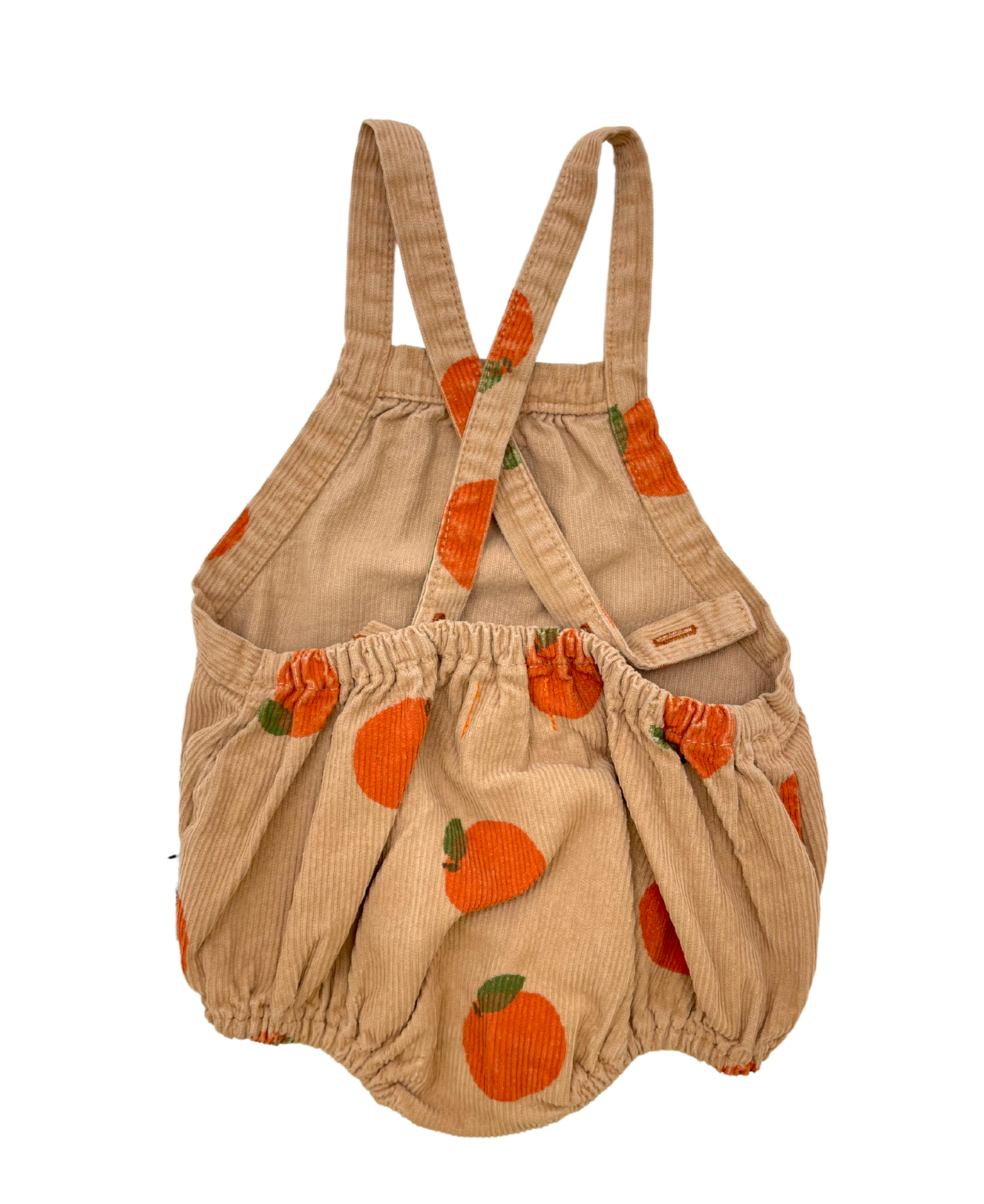 PIUPIUCHICK - Brown romper with oranges - 1 year old
