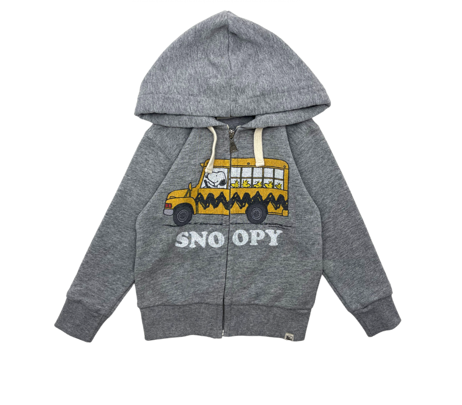 ROY ROGER'S - Sweat gris Snoopy - 4 ans