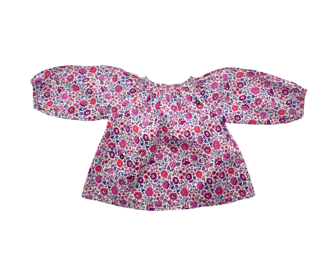 BONTON - Liberty floral blouse - 1 year old