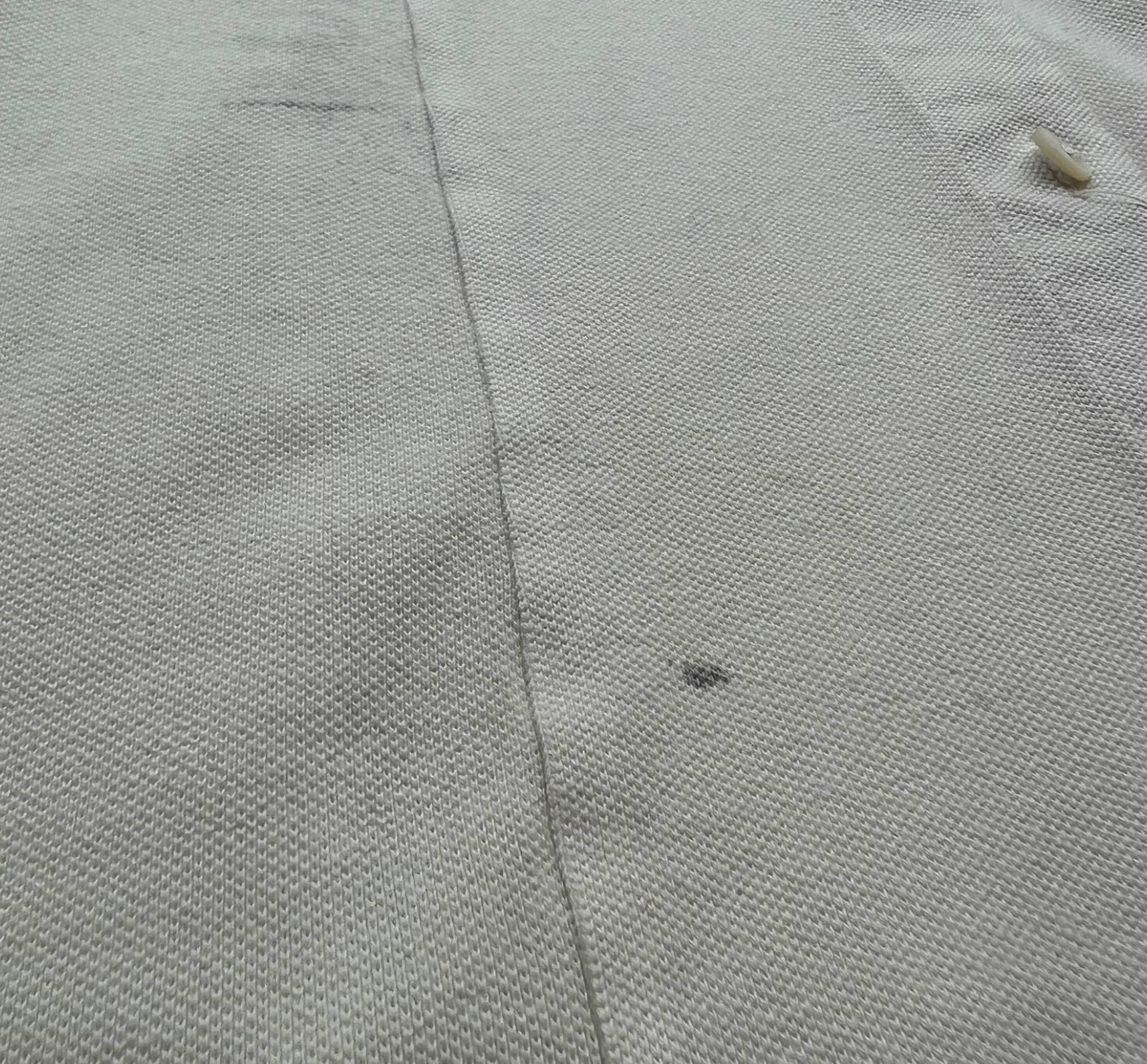 BURBERRY - Robe blanche polo avec vintage check - 8 ans