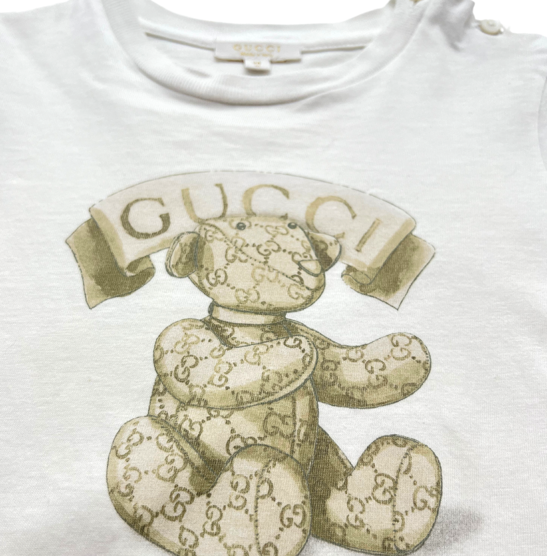 GUCCI - Teddy bear T-shirt - 2 years