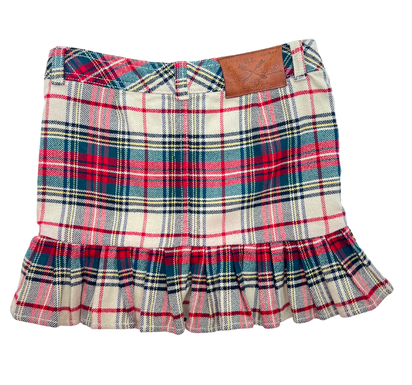 RALPH LAUREN - Plaid skirt - 8 years old