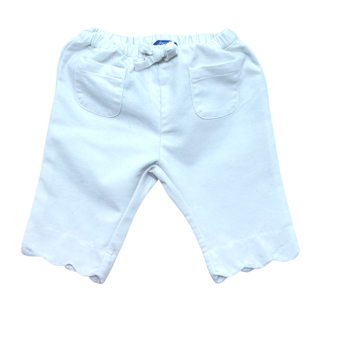 JACADI - White pants - 1 year old
