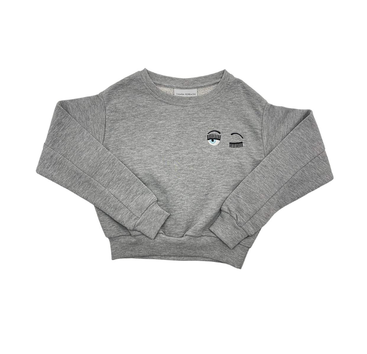 CHIARRA FERRAGNI - Gray sweatshirt - 5 years old