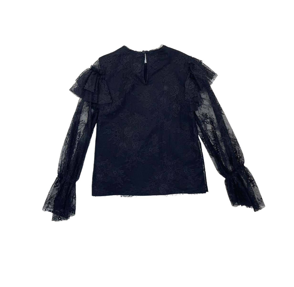 PHILOSOPHY DI LORENZO - Black lace blouse - 6 years old