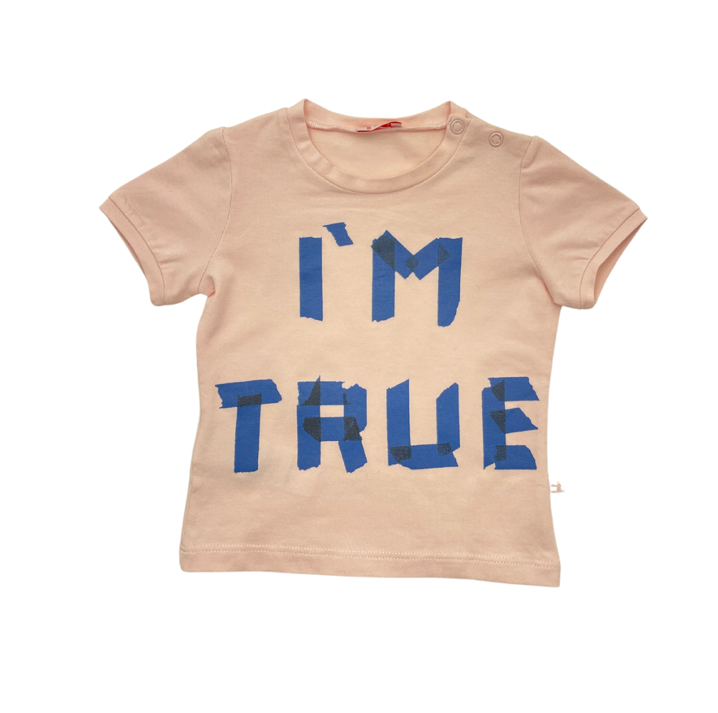 IL GUFO - T-shirt "I'm true" - 6 mois