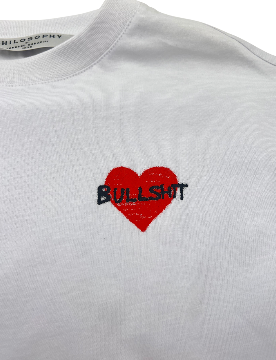 PHILOSOPHY DI LORENZO SERAFINI - T-shirt bullshit - 10 ans