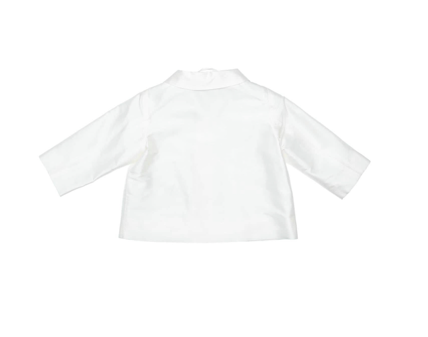 IL GUFO - White silk jacket - 18 months
