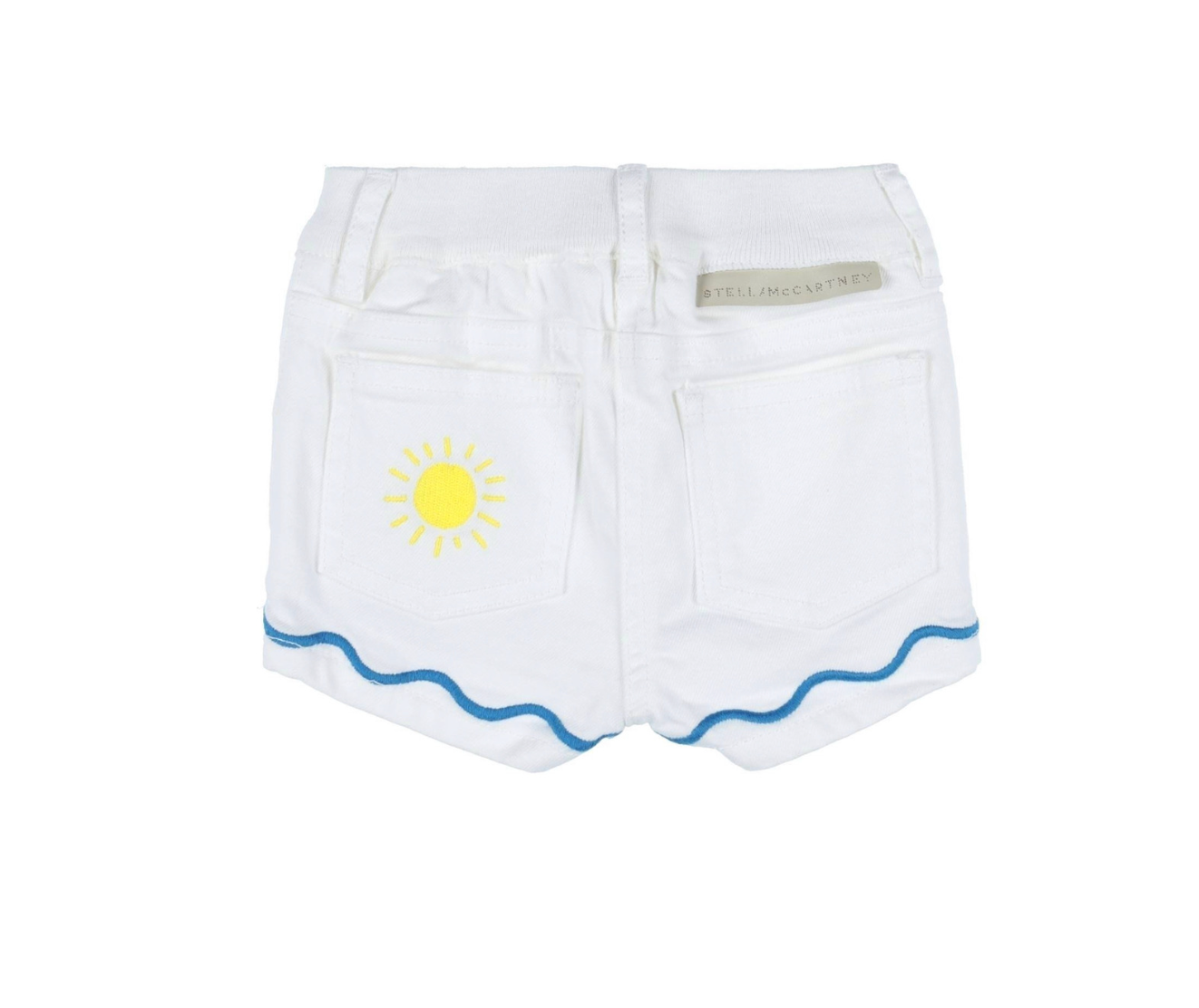 STELLA MCCARTNEY - White denim shorts - 9 months