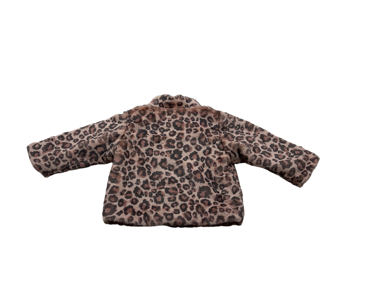 ALETTA - Leopard faux fur coat - 3 months