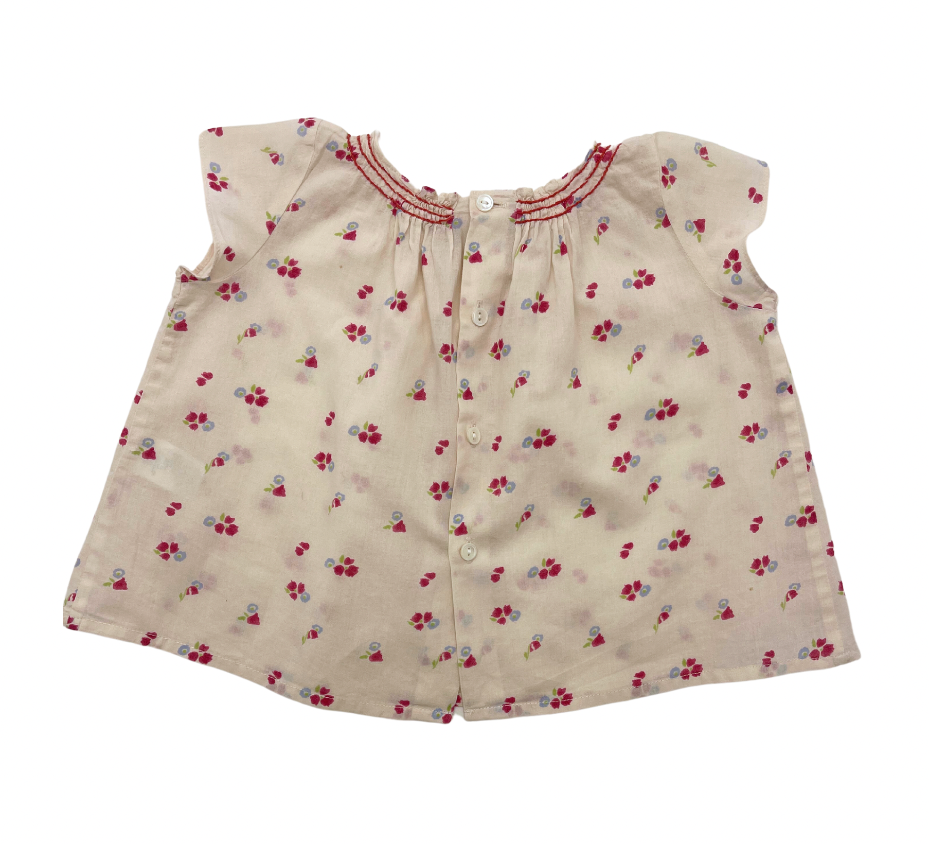 BONPOINT - Floral blouse - 1 year old