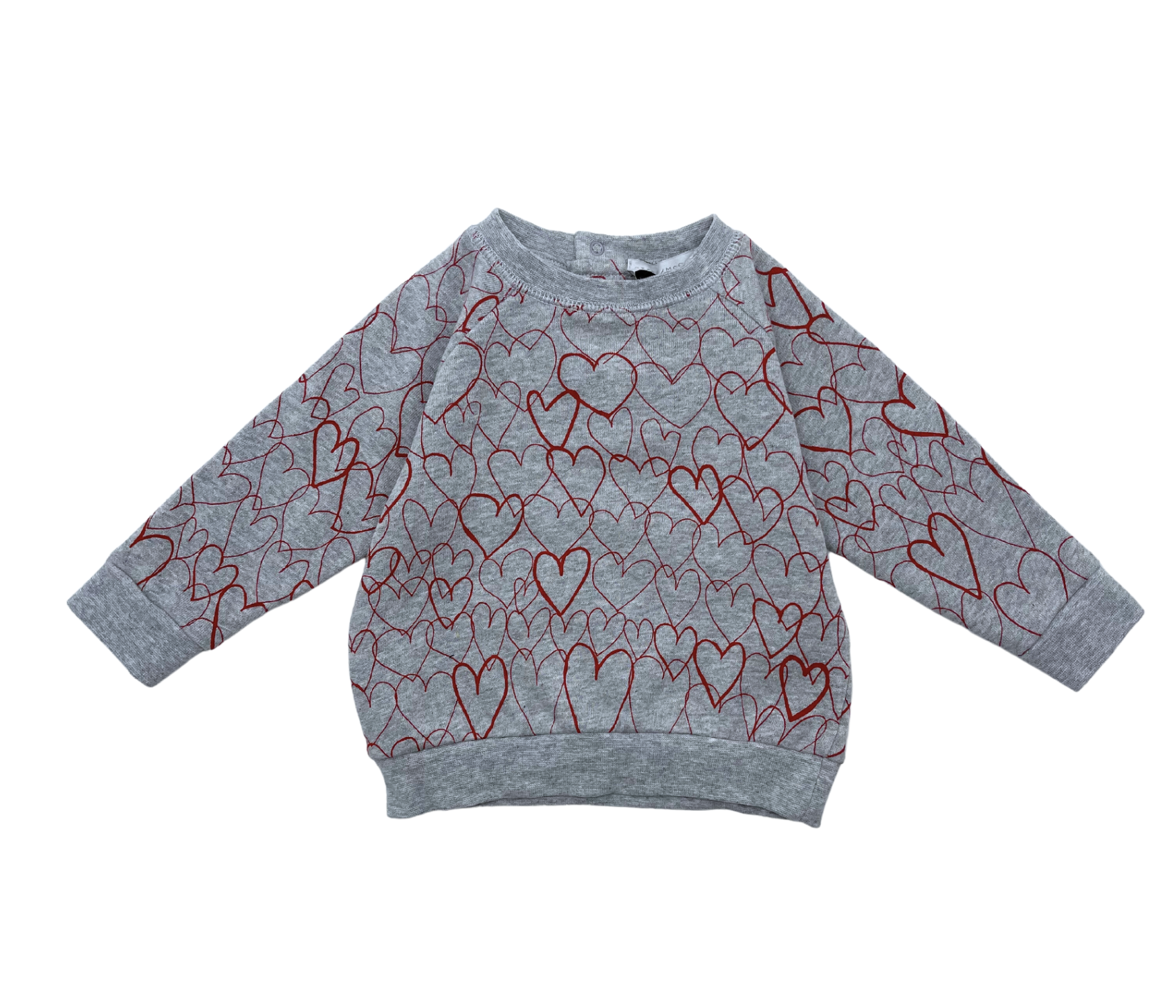 STELLA MCCARTNEY - Hearts sweatshirt - 6 months