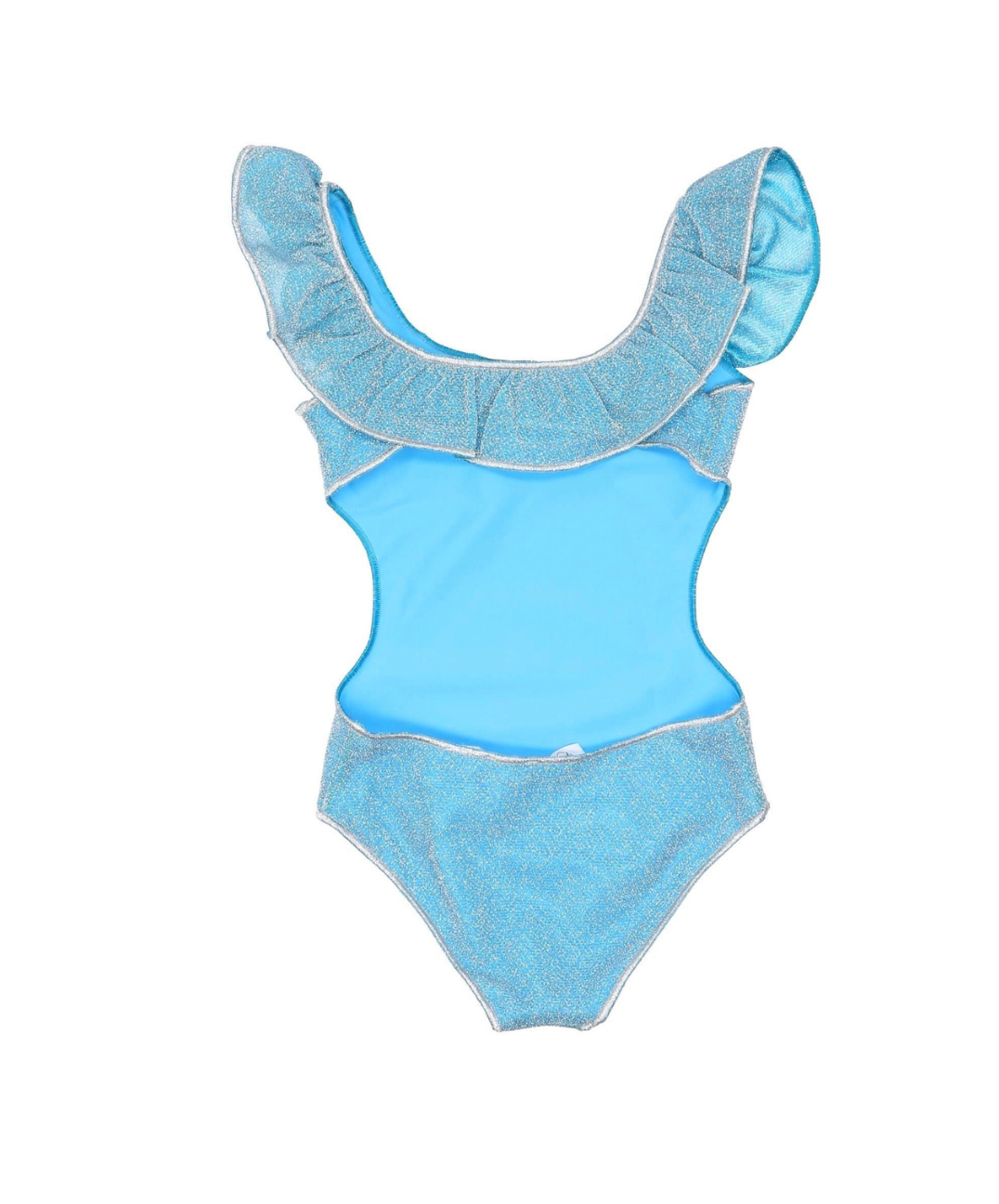 OSEREE - Blue one-piece swimsuit with sequins - 6/8 years