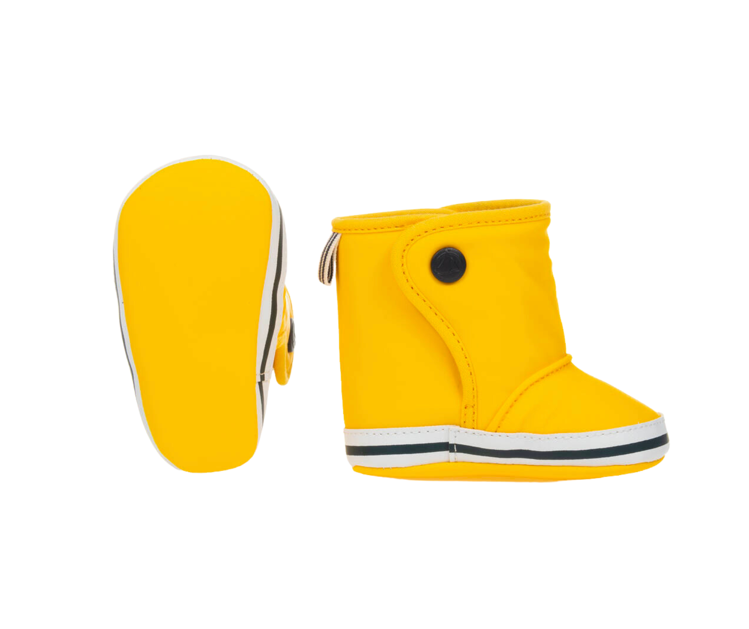 PETIT BATEAU - Yellow rain boots - 17/18