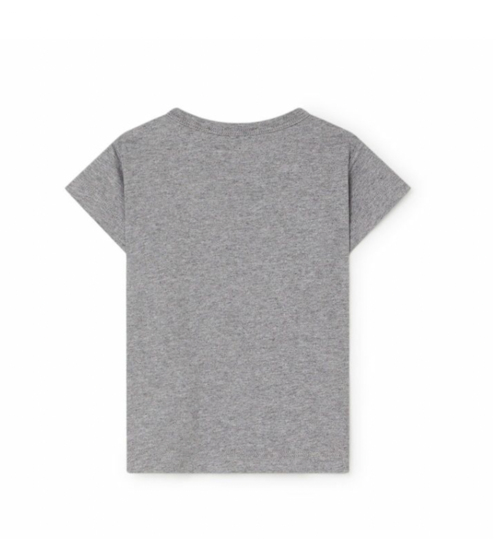 BONPOINT - T-shirt gris chiné green baby - 6 mois