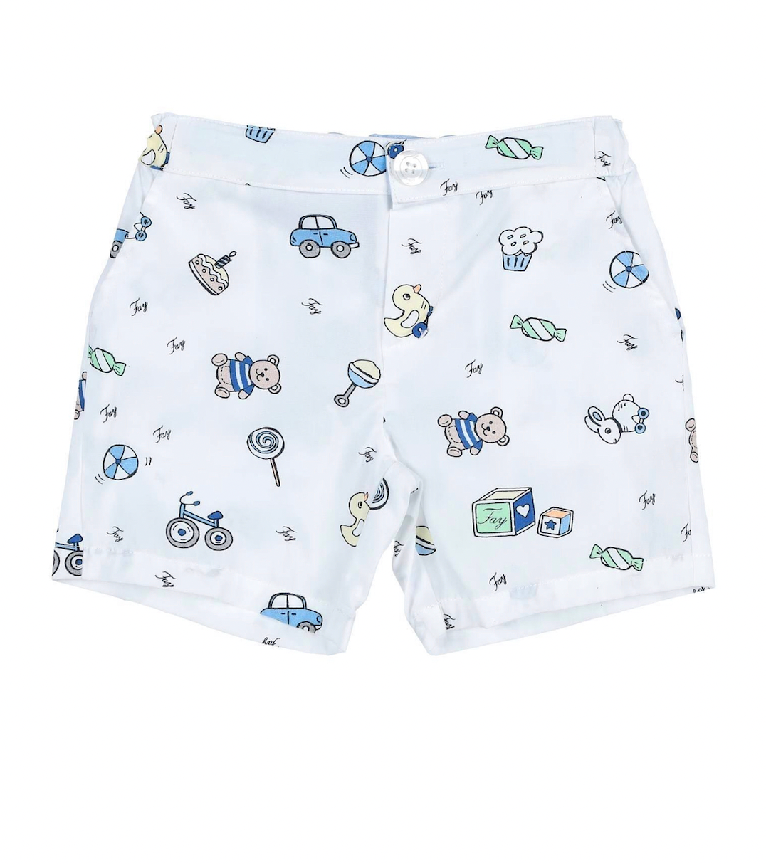 FAY - Shorts with baby motifs - 9 months