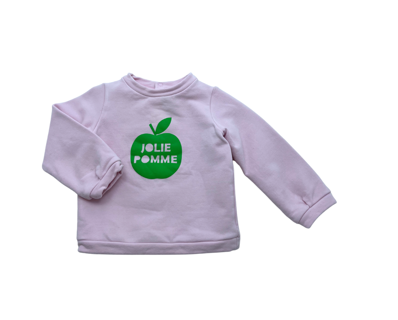 JACADI - Pretty apple sweatshirt - 24 months