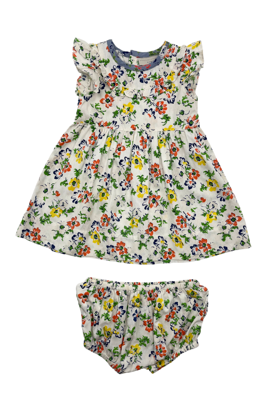 STELLA MCCARTNEY - Floral dress &amp; bloomers - 6 months