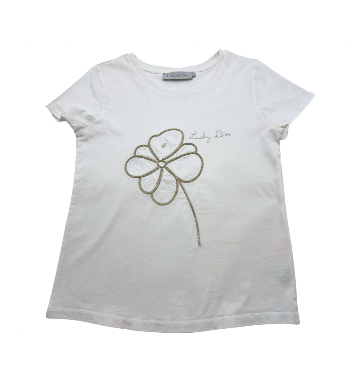 DIOR - "Lucky Dior" T-shirt - 10 years
