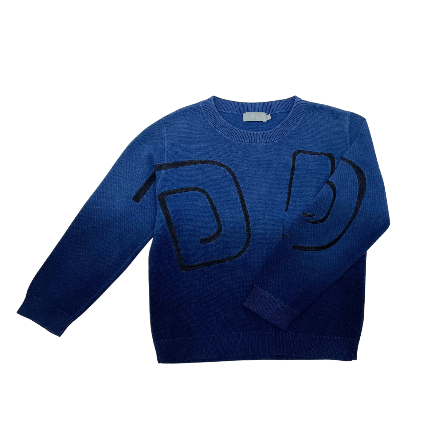 DIOR - Navy sweatshirt - 8 years