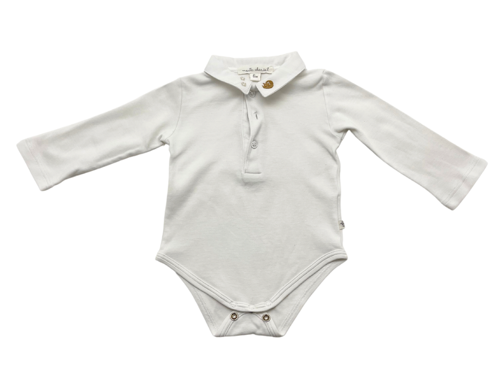 MARIE-CHANTAL - Fox embroidery pajamas - 6 months