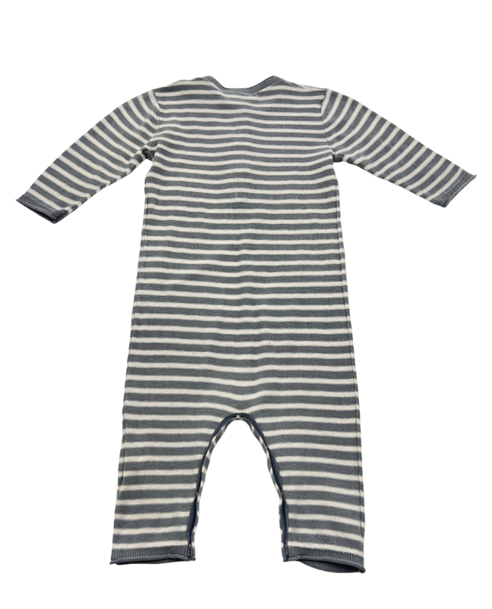 BONPOINT - Pyjama rayé - 6 mois
